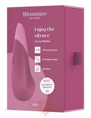 Мінівібратор Womanizer Vibe Dusky Pink, 3 режими + 10 рівнів інтенсивності 23780/WZFS1SG3 фото