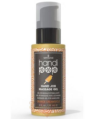 Delicious gel for exquisite manual and oral sex - Sensuva Handipop Orange Creamsicle (59 ml)