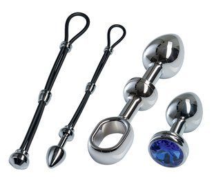 Секс набір - MALESATION Alu Cock-Grip Set klein 614000257831 фото