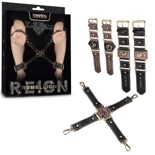 Комплект оков - lovetoy Rebellion Reign Hogtie Set Harvest