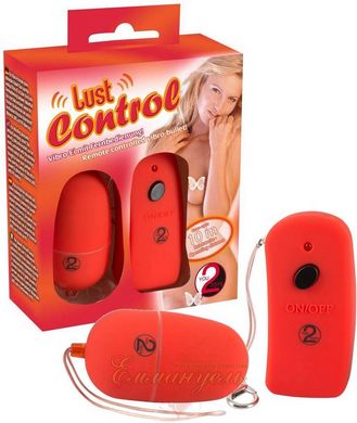 Виброяйцо - Lust Control Red