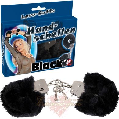 Handcuff - Handschellen Love Cuffs Black