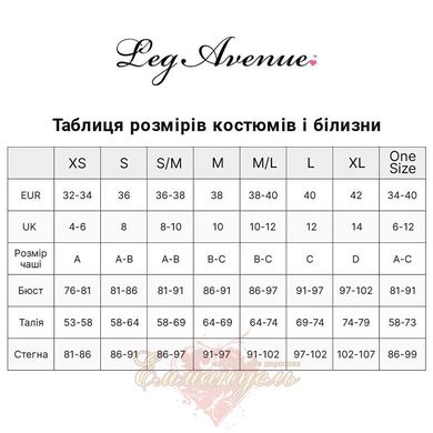 Эротический костюм десантницы - Leg Avenue Pretty Paratrooper S, комбинезон, портупея