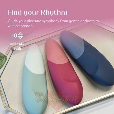 Мінівібратор Womanizer Vibe Dusky Pink, 3 режими + 10 рівнів інтенсивності 23780/WZFS1SG3 фото