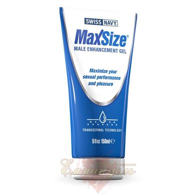 Крем для покращення потенції - Swiss Navy Max Size Cream 150 мл