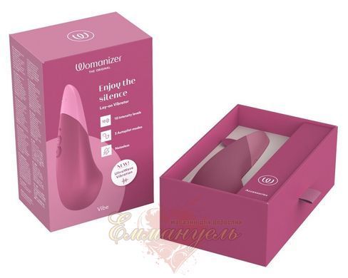 Мінівібратор Womanizer Vibe Dusky Pink, 3 режими + 10 рівнів інтенсивності 23780/WZFS1SG3 фото