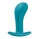 Анальная пробка Fun Factory Bootie L Aquamarine, диаметр 3,8 см, тонкий ограничитель SX3667 фото 3