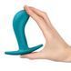 Анальная пробка Fun Factory Bootie L Aquamarine, диаметр 3,8 см, тонкий ограничитель SX3667 фото 5