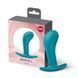 Анальная пробка Fun Factory Bootie L Aquamarine, диаметр 3,8 см, тонкий ограничитель SX3667 фото 6