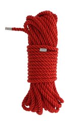 Веревка для бондажа - BLAZE DELUXE BONDAGE ROPE 10M RED