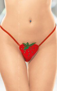 Женские стринги - String 2283, red, S-L 5591228330 фото