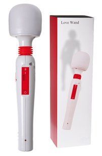 Вибромассажер - MINDS OF LOVE Love Wand Massager wei&szlig;/ rot 614000031350 фото
