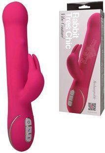 Hi-tech вибратор - Rabbit Tres Chic, розовый, движущиеся бусины TS132292 фото