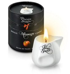 Масажна свічка - Massage Candle Peach, 80 мл