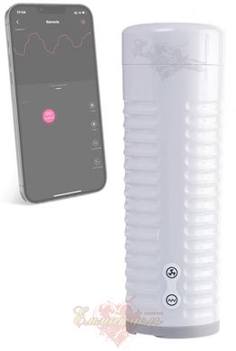Smart masturbator - Lovense MAX 2 with vibration and compression channel