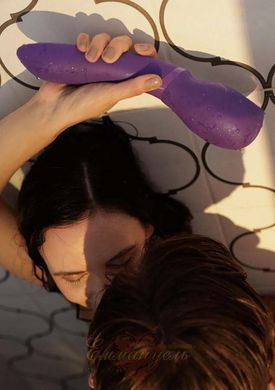 Вібромасажер We-Vibe Wand 2 &mdash; фіолетовий, бездротовий, 10+ режимів, сумісний з додатком 23124/SNWD2SG4 фото