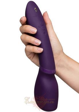 Вібромасажер We-Vibe Wand 2 &mdash; фіолетовий, бездротовий, 10+ режимів, сумісний з додатком 23124/SNWD2SG4 фото