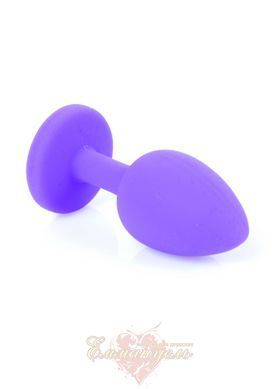 Anal plug Jewellery silicone purple plug S red 62530064-00082 &mdash; photos