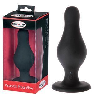Анальная пробка - MALESATION Paunch Plug Vibe 614000011308 фото