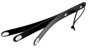 XXdreamSToys Leder-Paddel 3-fach mit Ring&ouml;sen schwarz 614000256318 фото