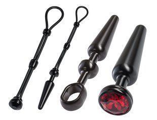 Секс набір - MALESATION Alu Cock-Grip Set mittel 614000257826 фото