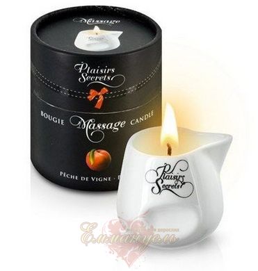 Массажная свеча - Massage Candle Peach, 80 мл