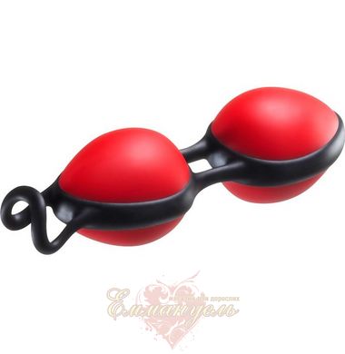 Вагінальні кульки - Joyballs secret, red-black