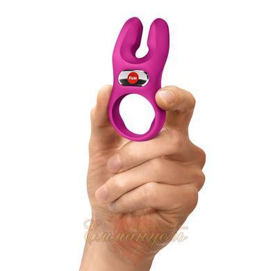 Erection ring with dual stimulation Fun Factory NŌS PRO Magenta, 2 motors SX3701 &mdash; photos