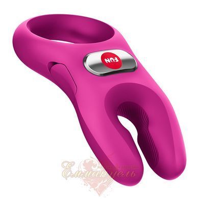 Erection ring with dual stimulation Fun Factory NŌS PRO Magenta, 2 motors SX3701 &mdash; photos