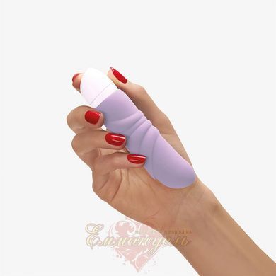 Mini-vibrator - Fun Factory JAM, lilac, suitable for the clitoris, embossed SX0951 &mdash; photos