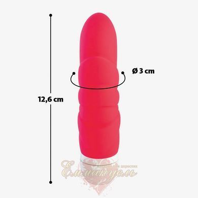 Mini-vibrator - Fun Factory JAM, lilac, suitable for the clitoris, embossed SX0951 &mdash; photos