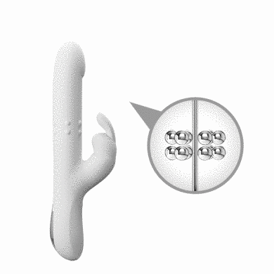 Hi-tech вібратор - Pretty Love Reese Vibrator White 6603BI-014902-1 фото