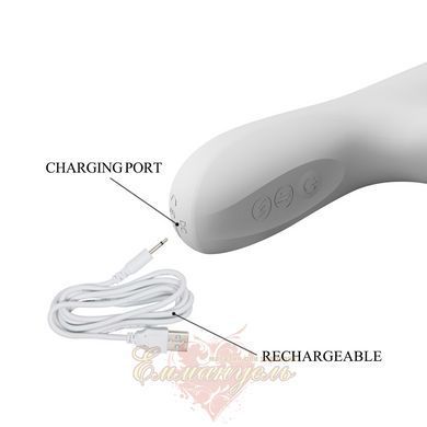 Hi-tech вібратор - Pretty Love Reese Vibrator White 6603BI-014902-1 фото