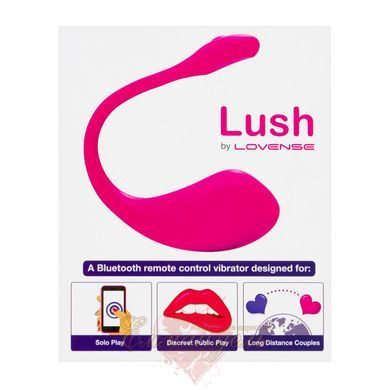 Смарт-виброяйцо - Lovense Lush 2 SO4083 фото