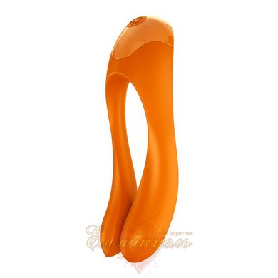 Thumb vibrator - Satisfyer Candy Cane Orange