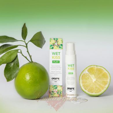 Спрей для усиления слюноотделения EXSENS Wet Kiss Lime 15 мл с лаймовым вкусом SX4016 фото
