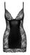 Сексуальное мини платье с кружевом - F282 Noir Handmade, size L
