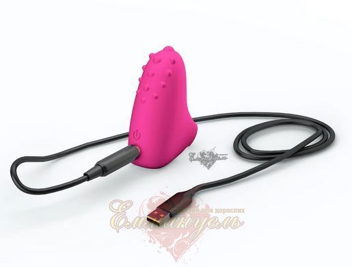 Vibrating finger attachment - Dorcel MAGIC FINGER Rose rechargeable, 3 operating modes SO5071 &mdash; photos