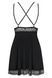Peignoir - Lolitte babydoll Obsessive S/M, black 410484 - photos (4