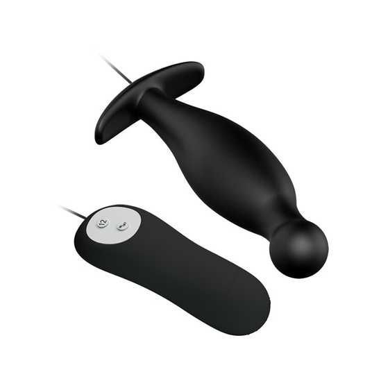 Buy Anal Tube - Pretty Love Vibrating Butt Plug Black BI-040036 in the  online store Emanuel-shop.com.ua |  Competitive price