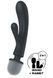 Rabbit vibrator with vibrating massager - Satisfyer Triple Lover Grey, 3 motors SO8789 - photos (1