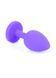 Anal plug Jewellery silicone purple plug S red 62530064-00082 - photos (3