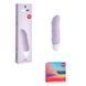 Mini-vibrator - Fun Factory JAM, lilac, suitable for the clitoris, embossed SX0951 - photos (6