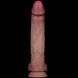 Dildo Sliding Skin Pro II Dual Layer Silicone Dong 10" Flesh 6452LV417104 - photos (5