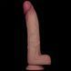 Dildo Sliding Skin Pro II Dual Layer Silicone Dong 10" Flesh 6452LV417104 - photos (7