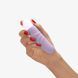 Mini-vibrator - Fun Factory JAM, lilac, suitable for the clitoris, embossed SX0951 - photos (2