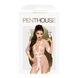 Set with sheer negligee and petite thong - Penthouse - Midnight Mirage Rose S/L