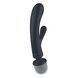 Rabbit vibrator with vibrating massager - Satisfyer Triple Lover Grey, 3 motors SO8789 - photos (3