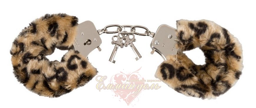 Handcuff - Handschellen Love Cuffs, leopard