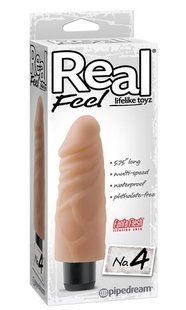 Realistic vibrator - Real Feel Lifelike Toyz No. 4 - Flesh 6608137821 &mdash; photos